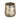 Distressed Metallic Vase