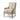 Louis Red Stripe Club Chair