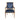 Blue Velvet Louis Arm Chair