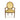 Light Olive Velvet Medallion Arm Chair