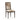 Square Back Cow Hide Side Dining Chair FC010-4 E271 Cow EL