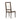 Square Back Cow Hide Side Dining Chair