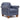 Hamilton Arm Chair Denim Top Grain Leather