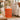 Lanie Garden Stool Orange