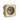 White and Gold Clock