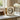 Ivory and Gold Metal Table Clock
