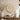 Antique White Metal Wall Clock