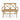 Parisienne Crossback Elm Bench