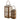 Harbor Ridge Wood & Metal Lantern Set of 2