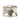 Cow Hide Stool ZEN007 Cow SPBW
