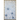 Chinoiserie Blue I Faux Bamboo Frame -Size 36" X 60"
